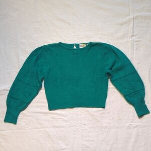 Vintage Lambswool Cropped Sweater